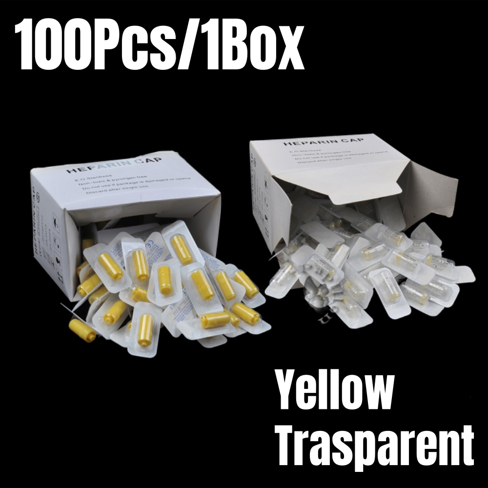 Pet Supplies Warehouse - 100 шт./кор. кепка Heparin IV, одноразовые