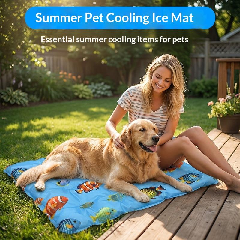 Dog Cooling Mat - Охлаждающий коврик для домашних животных (для