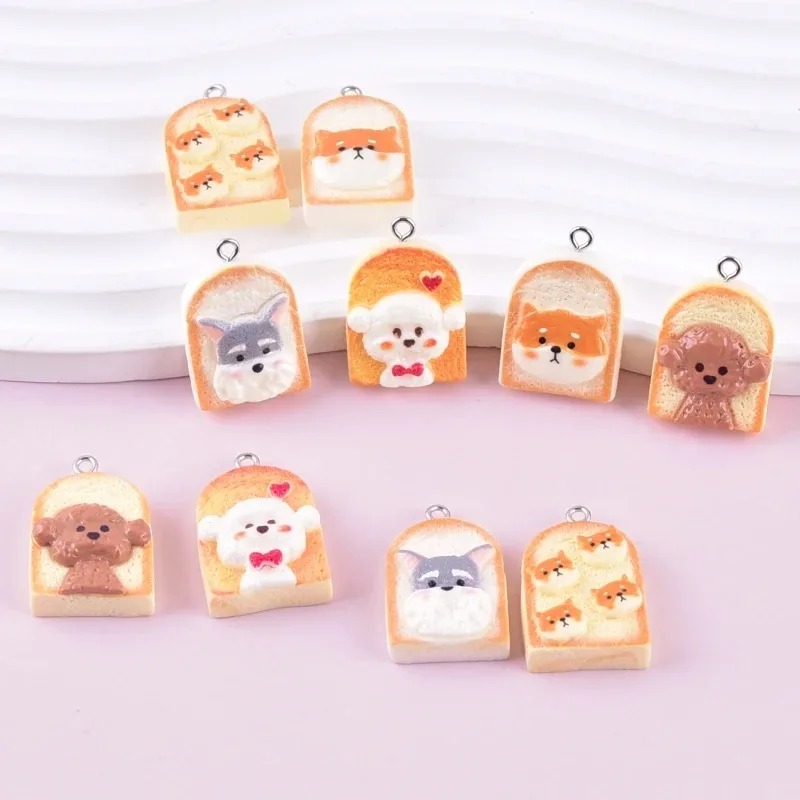 Pet Supplies Warehouse - 10 шт. милых подвесок из смолы