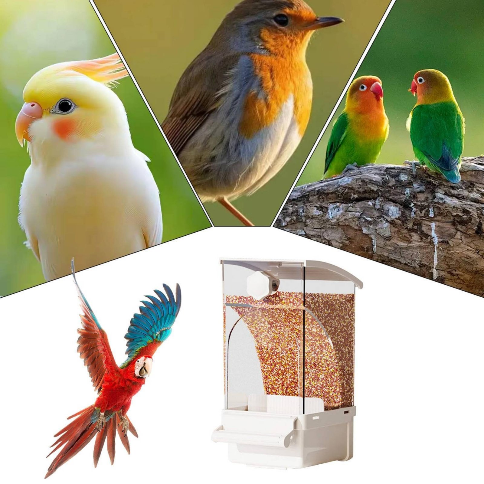 Pet Supplies Usa - Автоматическая кормушка для птиц с функцией