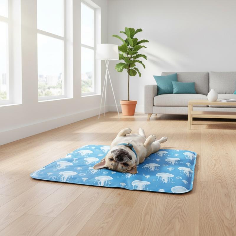 Самоохлаждающийся гелевый ковр – обзор и цена Dog Cooling Mat
