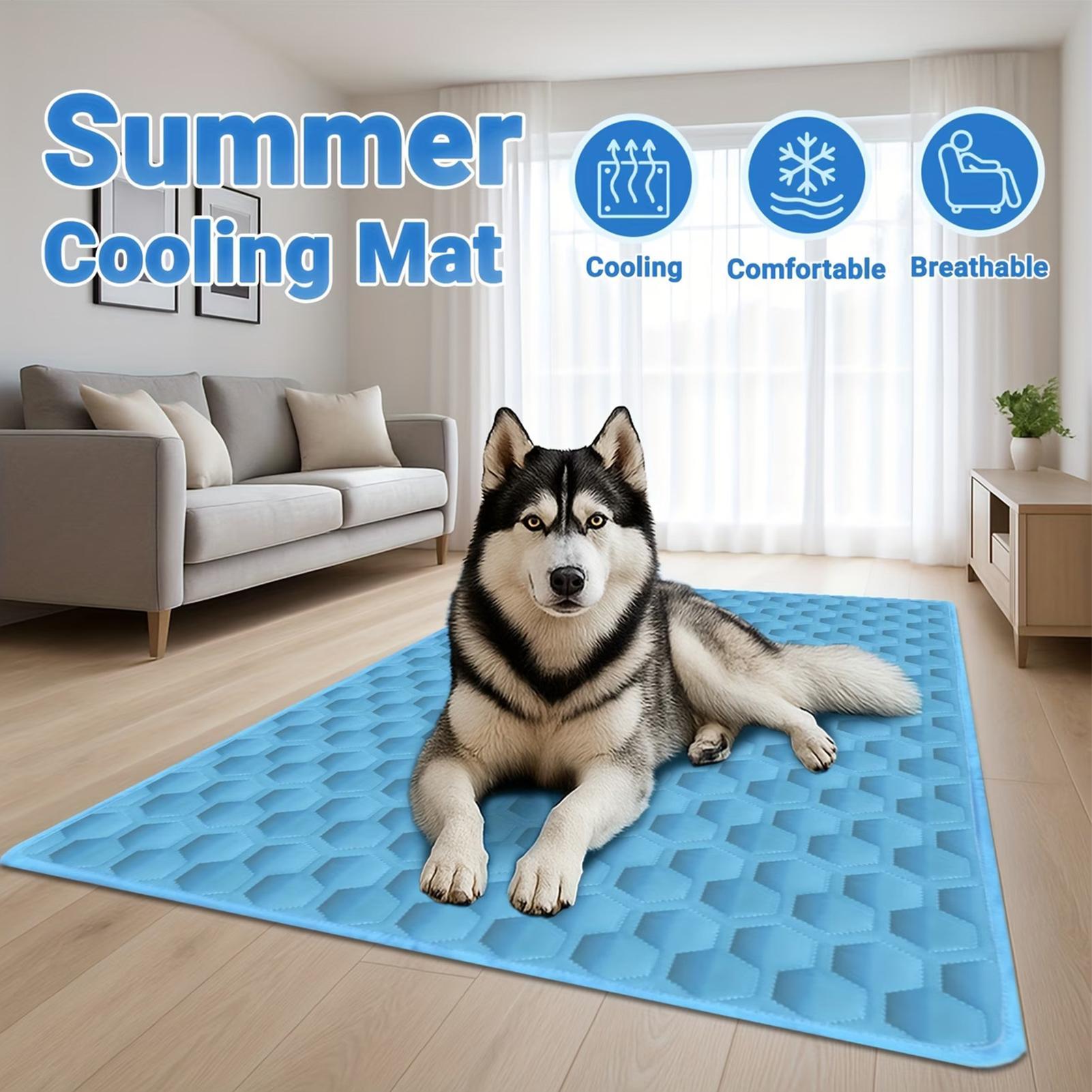 Летний охлаждающий коврик для  – обзор и цена Dog Cooling Mat