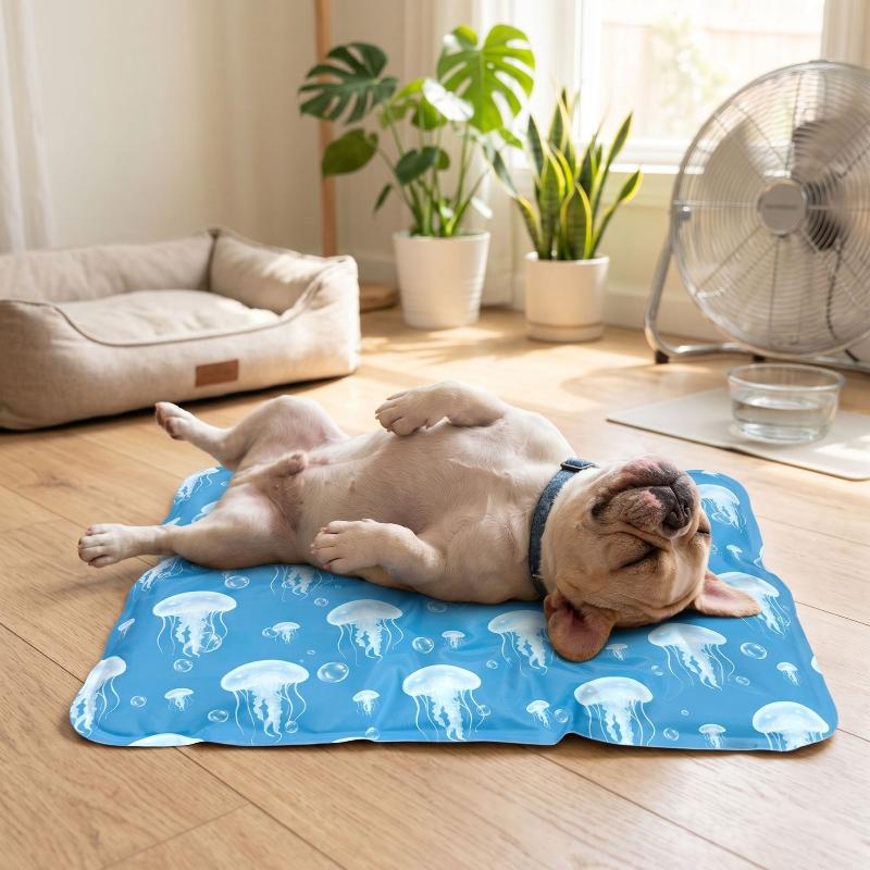 Охлаждающий коврик для домашни – обзор и цена Dog Cooling Mat