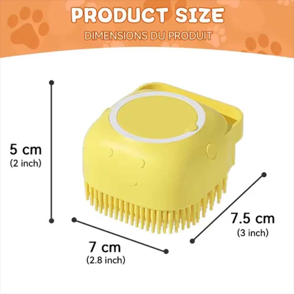 Силиконовая массажная щетка дл – обзор и цена Pet Supplies App