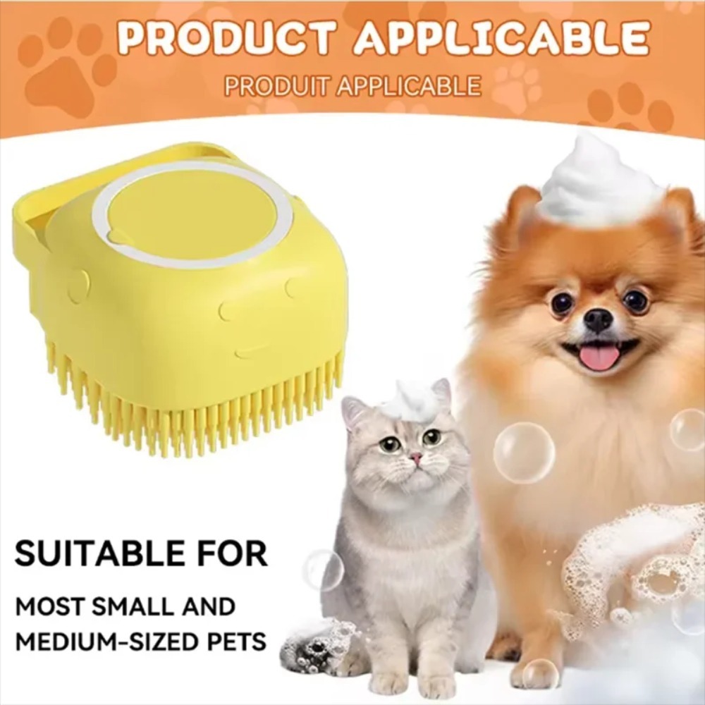 Силиконовая массажная щетка дл – обзор и цена Pet Supplies App