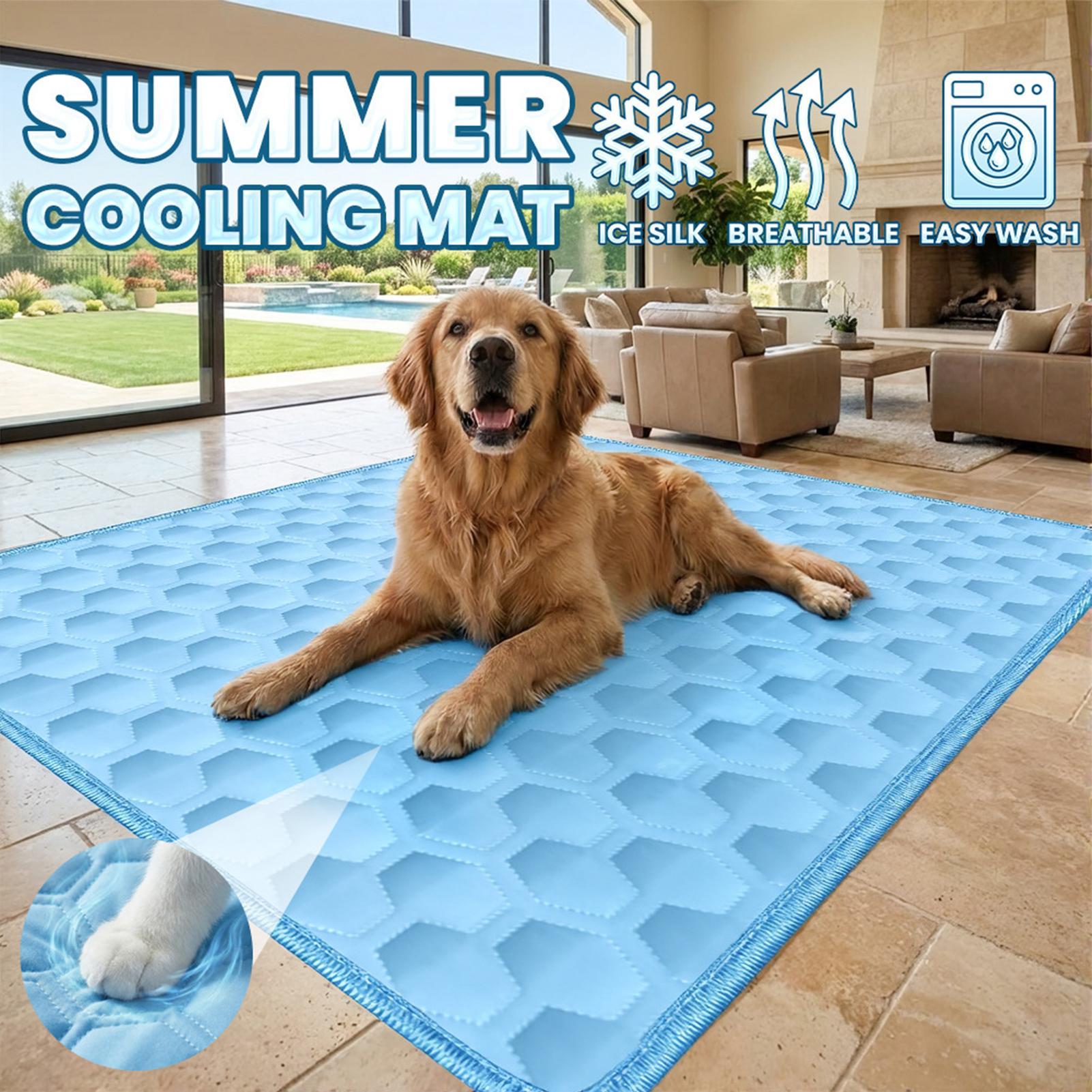 Охлаждающий коврик для домашни – обзор и цена Dog Cooling Mat