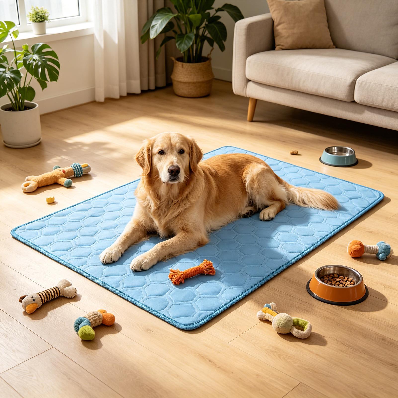 Охлаждающий коврик для домашни – обзор и цена Dog Cooling Mat
