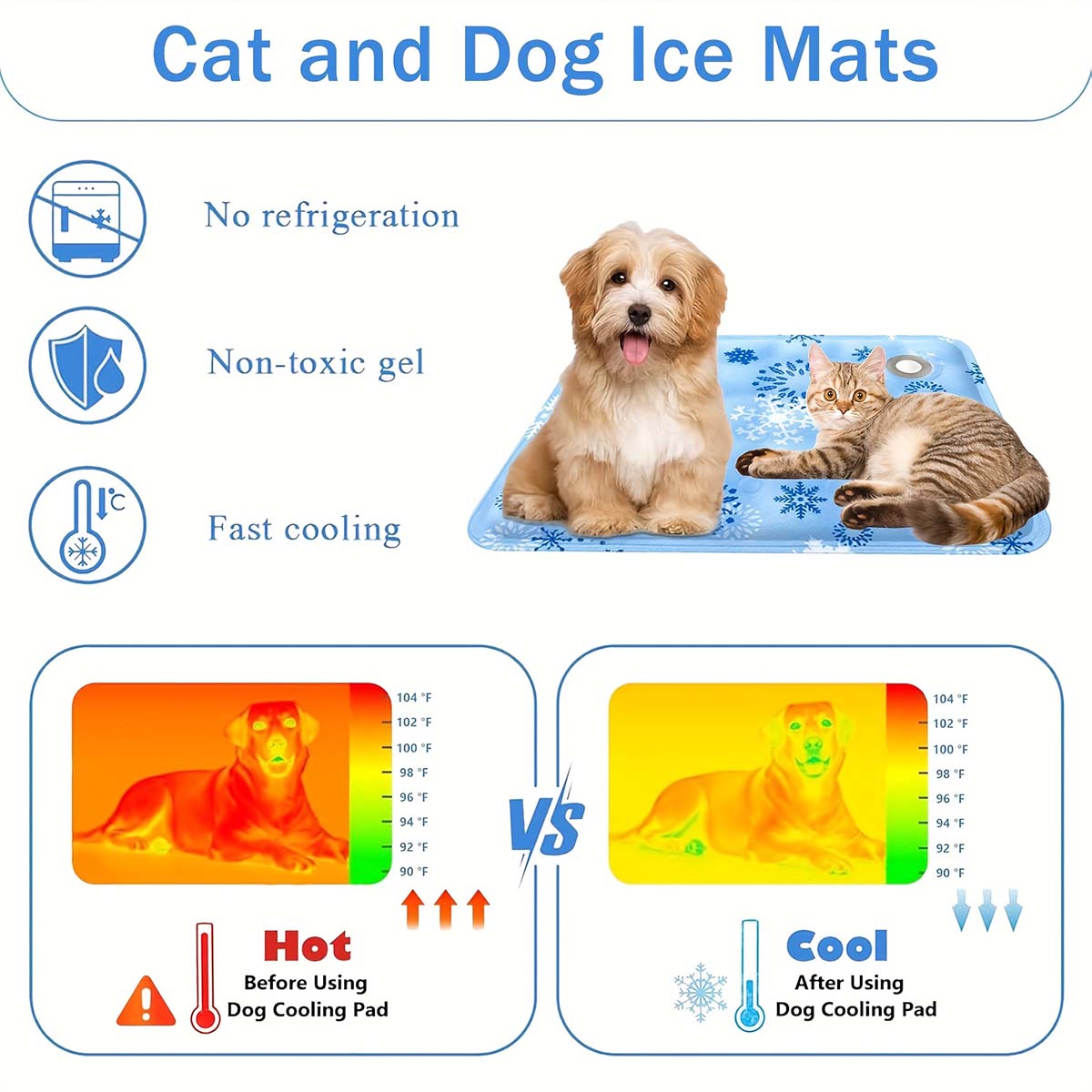 Летний охлаждающий коврик для  – обзор и цена Pet Supplies Warehouse